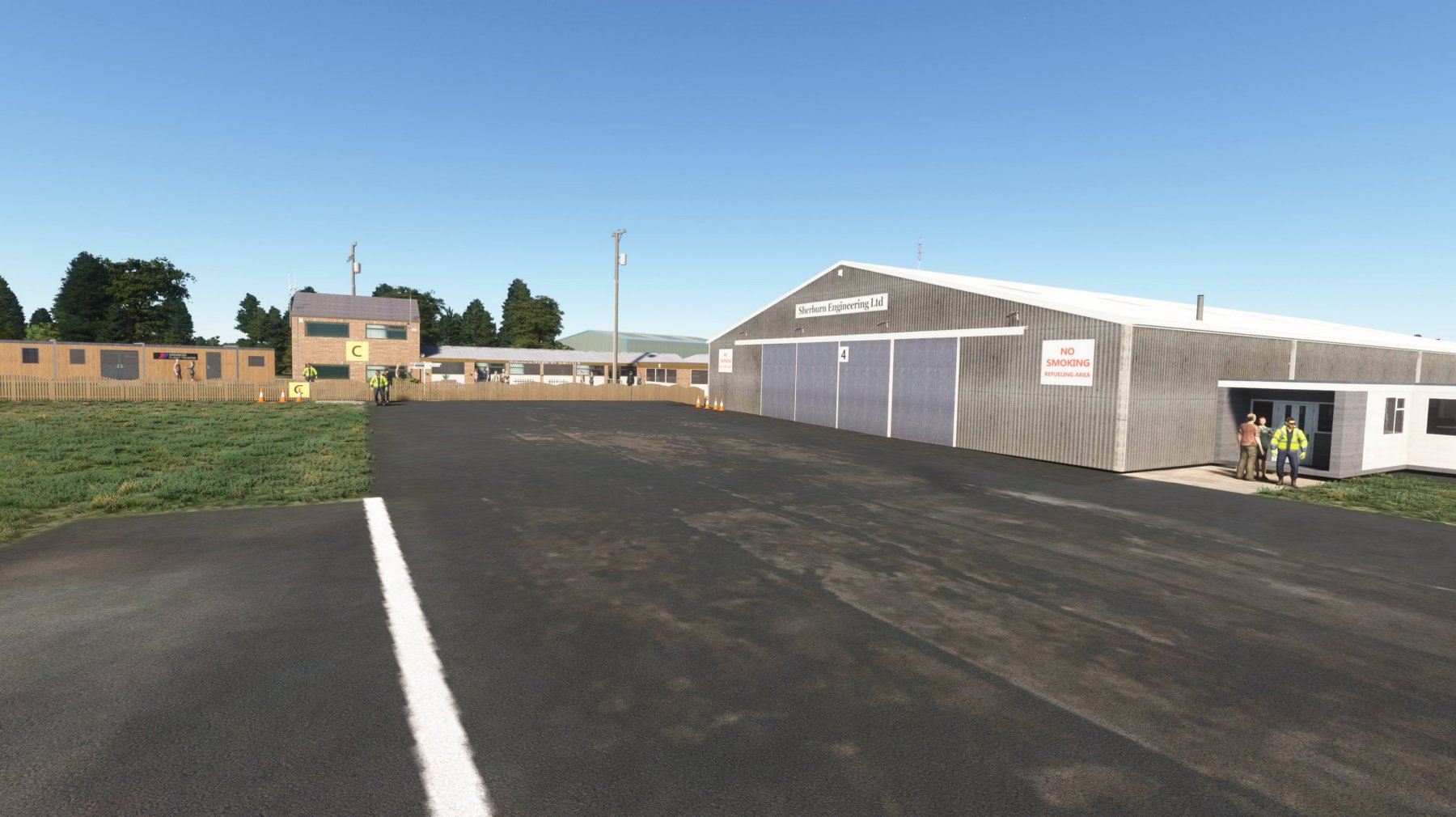 EGCJ Sherburn-In-Elmet Airport